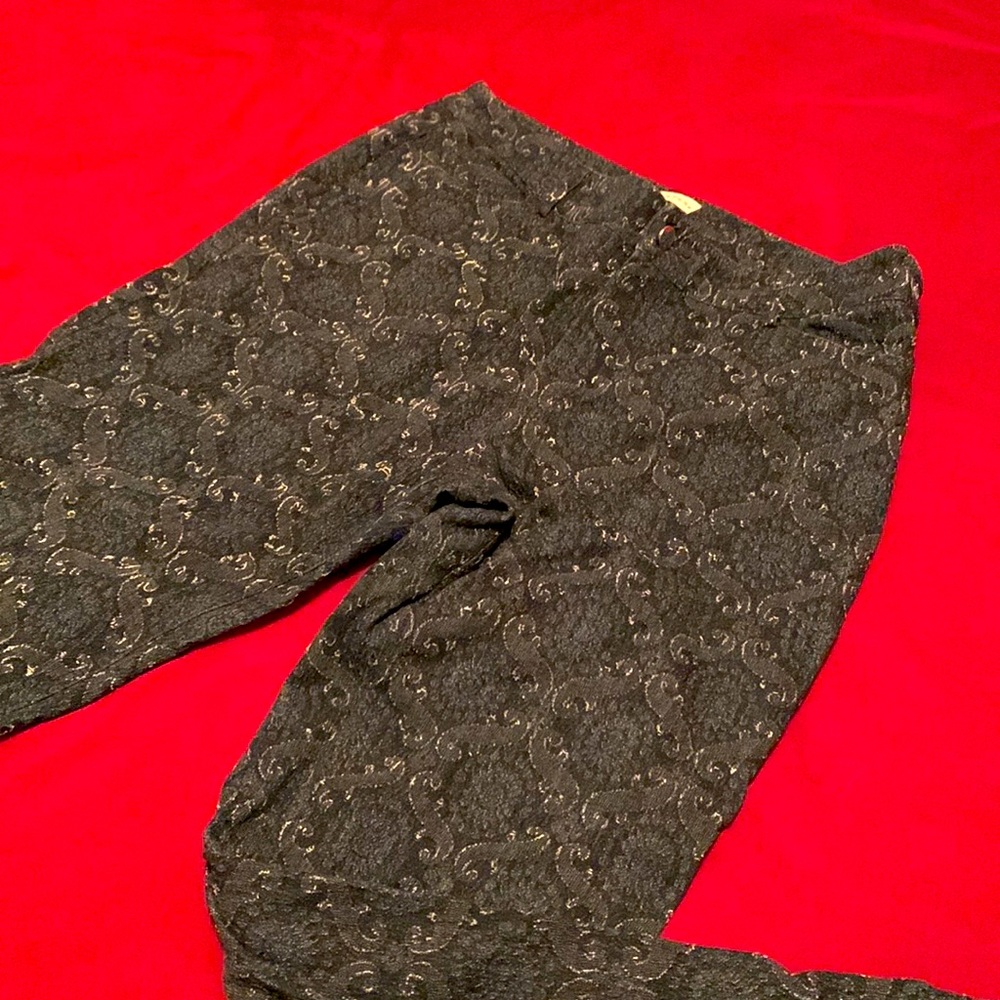 Doncaster Textured Straight-Leg Pants - Black, Size 10
